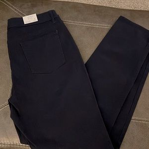 Crown & Ivy Navy blue ankle pants.